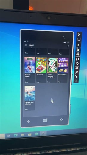 Using a windows 10 mobile emulator in 2026 #lumia