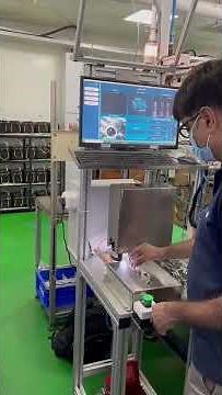 360 Degree Visual Inspection of a Cylindrical Component using a Single Camera