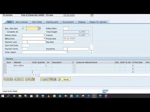 How To Generate As Is Sales Order In Sap (VA02) We will tell you the process of sales order.