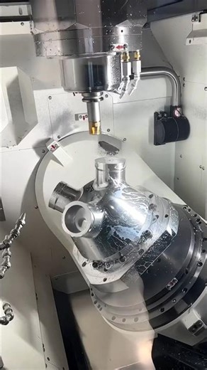 Roughing 5x Mill - CNC Working Process Machining #cnc5axis #cncmachine #cncmachining #cnc