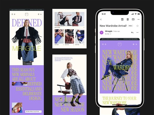 Miraggle - Email Template Design