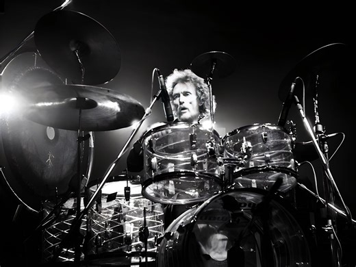 The "contrived" artist Ginger Baker never connected with