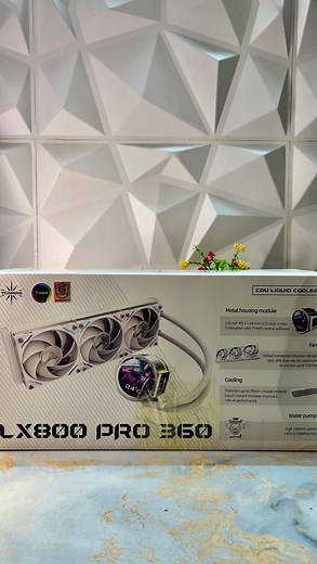 Manik Yadav on Instagram: "🚀 Meet the Beast of Cooling – TCOMAS LX800 PRO 💧❄️ Not just an AIO, this is where raw performance meets futuristic design. ⚡ Dual LCD Displays – Show temps, logos, GIFs & more ⚡ 360mm Thick Radiator – Built for extreme cooling ⚡ FC700 PRO ARGB Fans – 3200 RPM of airflow power ⚡ Ultra-Quiet X6M-P Pump – Just 15 dBA whisper silence ⚡ Fully Customizable Magnetic Top + T’OWEI Software 💻 Intel & AMD ready – your rig just found its ultimate upgrade. 🔥 This isn’t cooling…