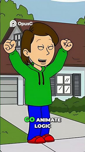 Unlocking the GoAnimate Code Revive Caillou's David Voice! #shorts #goanimate