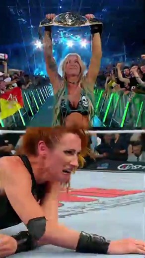 🏆 She Wins the WWE Championship! The Crowd Goes Wild! 🔥