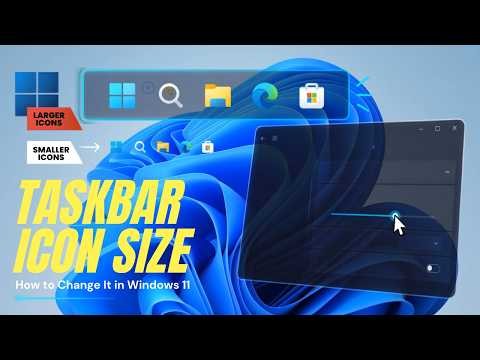 Change Taskbar Icon Size in Windows 11 – Make Icons Smaller or Larger