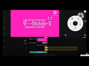 T Mobile Logo Remake Kinemaster Speedrun be like x5 Speed
