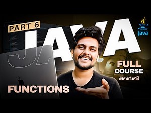 Java For Beginners in Telugu [PART 6] || Code with Swaroop || Zero to Hero || Functions