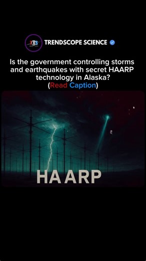 TNS | Trendscope Sceince | The HAARP (High-Frequency Active Auroral Research Program) facility in Alaska has been at the center of controversy since the 1990s.... | Instagram