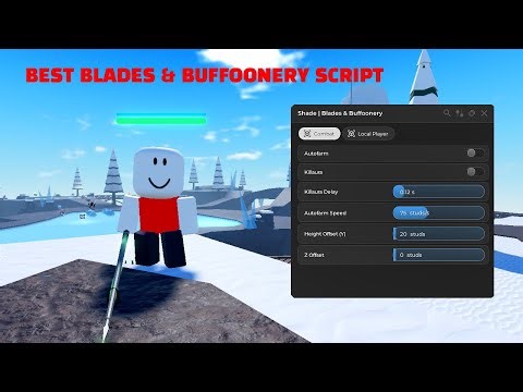 BLADES AND BUFFOONERY SCRIPT NEW | KILLAURA | AUTOFARM | PASTEBIN