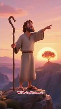 Moses and the Burning Bush 🔥| God Calls Moses | Bible Story for Kids #bible #kids #biblestudy #story