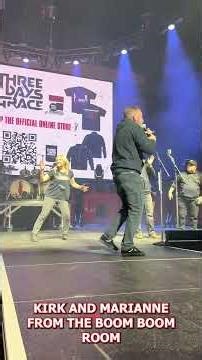 Justin Getting Spring Thing Hyped up for Three Days Grace!