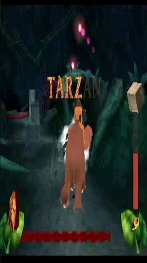تختيم لعبة طرزان الحلقة #12مرحلة طرزان ينقذهم - Disney’s Tarzan ps1
