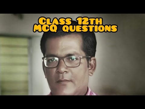 Class 12th maths MCQ questions