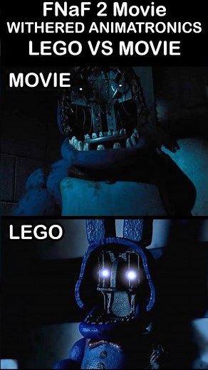 FNaF 2 Movie Withered Animatronics IN LEGO Vs MOVIE | FNaF 2 Movie MEME