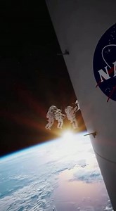 A cinematic look at real NASA astronauts working above Earth — precision, silence, and teamwork in space. #NASA #SpaceMission #Astronauts #SpaceStation #EarthOrbit #CinematicVideo #RealisticFootage #ViralShorts #FacebookReels #SpaceExploration #SoraAI | Space AstroVision