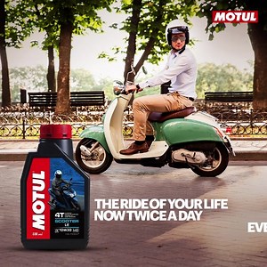 Motul did the impossible! We innovated a way to make your home/office commute enjoyable and hassle free! Thanks to our Scooter LE 10w-30. Shop now: https://amzn.to/2MwgS27 | MOTUL India