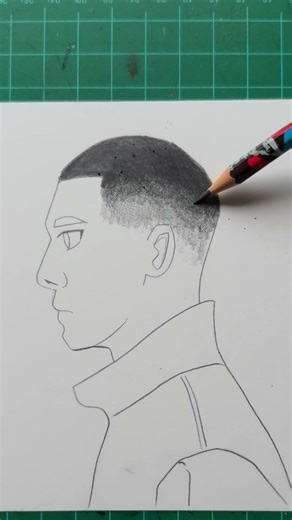 How To Draw Fades Using Pencils! ✏️