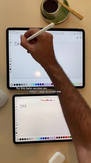 New features for drawith.me! More info about this project on www.drawith.me #drawithme #drawtogether #drawingchallenge #drawingtutorial #ipaddrawing