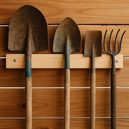 Aujourd’hui, je vous montre un petit bricolage simple et super pratique : un rangement mural en bois pour les outils de jardin. Fini les outils qui traînent, tout est à sa place et accessible en un clin d’œil ! Fabriqué avec des chutes de bois, c’est rapide à faire. #bricolage #jardinage #atelierbois #faitmain #organisationatelier #diybois #petitcopeau #outilsdejardin #woodworking #garageorganization #bricolagefacile #rangementatelier #astucebricolage | Petitcopeau