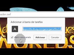 Como usar o Loader/SWF do AQW