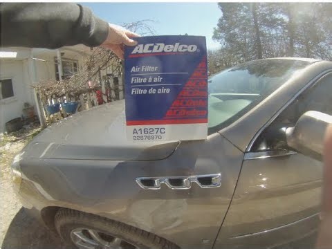 2007 Buick Lucerne Air Filter Replacement