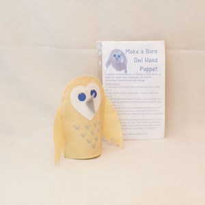 Barn Owl Puppet Kit - Etsy UK
