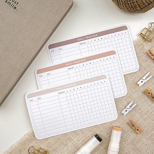 Monthly Bill Tracker Sticker, Expense Tracker, Bill Payment Tracker, Bill Organizer Journal, Expenses Tracker, Finance Tracker - Etsy