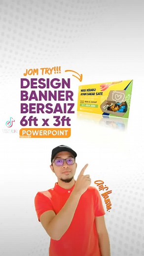 2.9K views · 21 reactions | How I design 6ft x 3ft banner using powerpoint365? #PowerPoint #powerpointpresentation #design #powerpointdesign #skills #creativity | Arif Hassan | Facebook