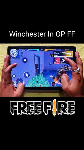 Winchester Is OP Free Fire iPad Gameplay | Free Fire iPad | FF iPad Handcam 2026