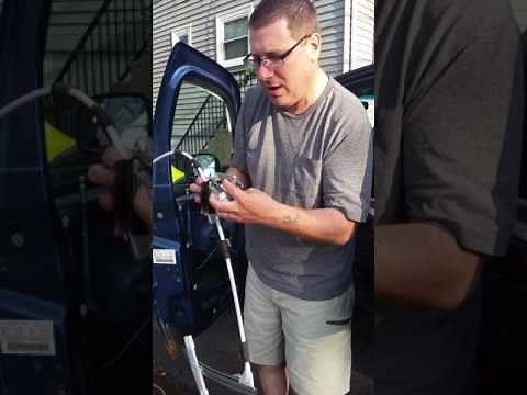 How to fix 2006 Jeep Liberty power window regulator and motor