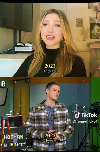 Evolution of Ella Anderson and Jace Norman#evolution #throughtheyears #henrydanger #ellaanderson #jacenorman