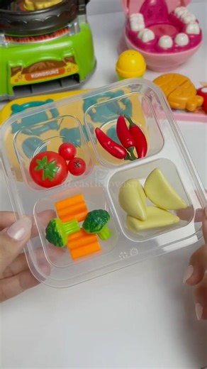 Satisfying Miniature; Making a School Lunchbox for Lunch ASMR (No Talking) #toy
