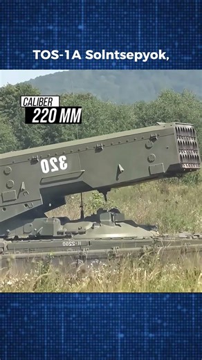 TOS-1A Solntsepyok | Deadly Rocket Platform That Destroys an Area in a Single Shot