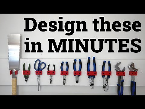 FAST AND EASY 3D Printed Tool Holders