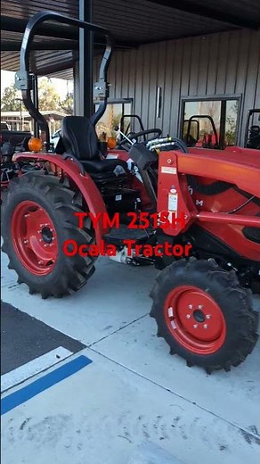 TYM T2515H with Loader & Bucket – Available at Ocala Tractor