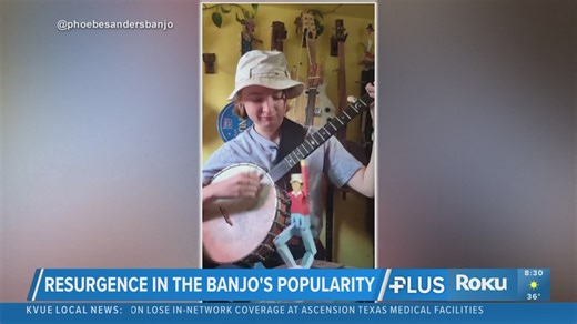 Banjo player goes viral for using 'jig doll' in social media videos