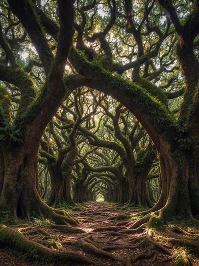 The Most Unreal Tree Found in the Wild!😲🌳 #amazingnature #unrealtree #NatureMagic #amazingtrees #naturelovers #beautifultrees | Amazing Trees