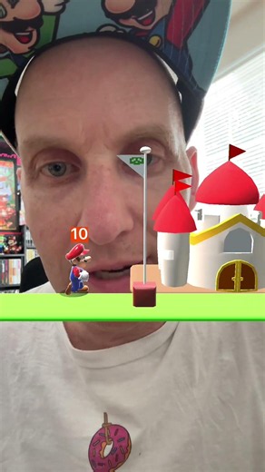 Playing The Mario Game!