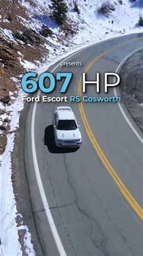 This 607 HP Escort Just Hit the Market