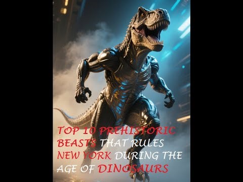 Top 10 Prehistoric Beasts That Ruled New York During the Age of Dinosaurs 🦖🌆