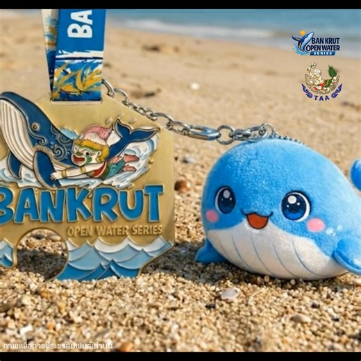 🔥 สนามนี้ "สวย ตะโกน!" ทั้งวิวและเหรียญ 🐋✨ ปักหมุด "หาดบ้านกรูด" แล้วมาลุยกันในงาน Bankrut Open Water Series สนามว่ายน้ำทะเลที่ให้คุณใกล้ชิดธรรมชาติแบบ Exclusive สุดๆ สนับสนุนการท่องเที่ยวที่ยั่งยืน เป็นมิตรกับสิ่งแวดล้อม 🏆 เส้นชัยรอคุณอยู่! กับเหรียญ พร้อมตุ๊กตาสุดคิวท์ ของจริงสวยมาก! ✅ จองด่วน! ธรรมชาติสวยๆ และเหรียญสุดเท่ รอคุณอยู่ ช่องทางการรับสมัคร https://share.google/ig7mdkZm4w9hoeX21 | Open Water Thailand