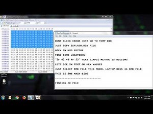 EC9022 + MAIN BIOS EXTRACT IN ACER ASPIRE A315 41