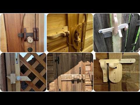 Gate latch ideas diy Wood | Make a Gate latch out of Wood | Gate latches for Wooden Gates