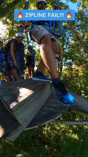 Family Zipline Fail and Funny Moments Compilation