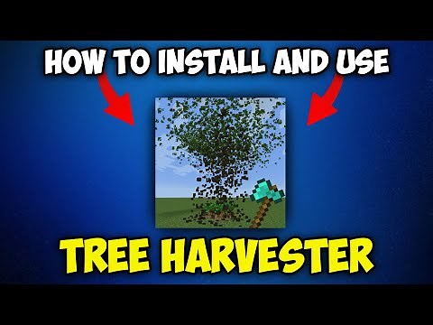 How to Install and Use Tree Harvester in Minecraft 1.21.3