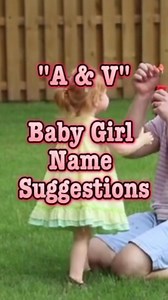 Initials Name Combinations.."A V" #babygirl #fypシ゚ #highlights2025 #babynamesuggestions #nameinspiration #foryouシ #soontobemommy #pregnancyjourney | Resa John