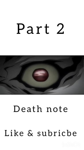 death note part 2 #anime #animeworld #deathnote #animeedit #yagami #likeandsubscribe #series