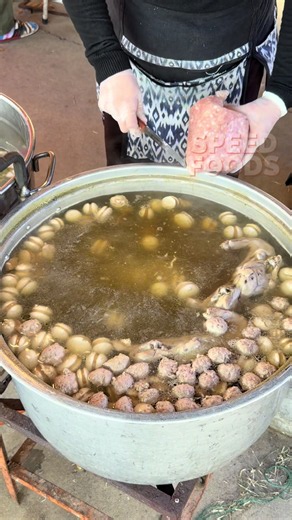 Thai Macaron Soup at Big C Ayutthaya — Unique Dessert Twist