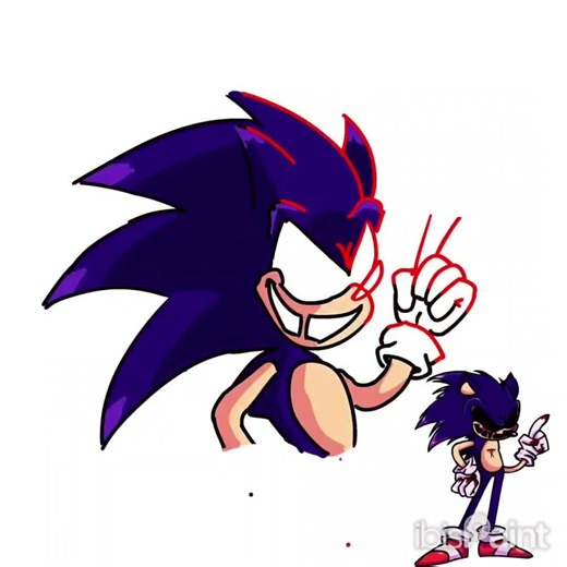 I drew xenophases (ycr) #sonic #fnf #speedpaint #sonicexefnf #sonicexe